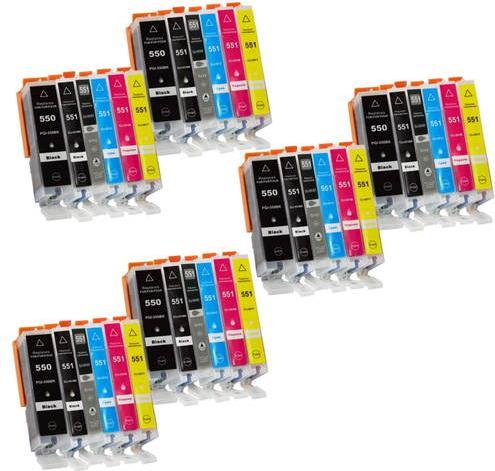 Actual product image Hermex Compatible Ink Cartridge XL for Canon PIXMA iP8720 (M, PGBK, FC, Y, C, GY)