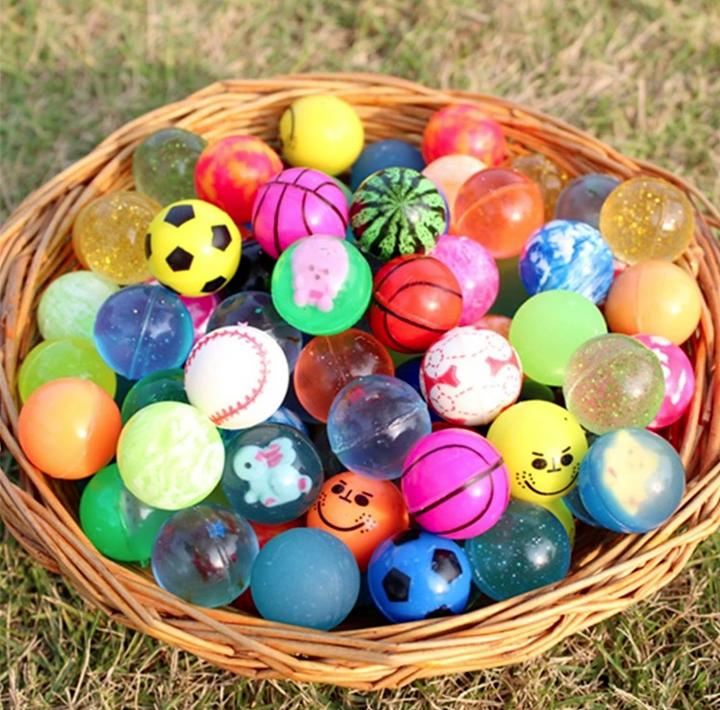 Image du produit I Am Creative Gummi Ball Bouncing Hüpfball Mitgebsel Flummi- Assortiert (100er Set) Ø25mm