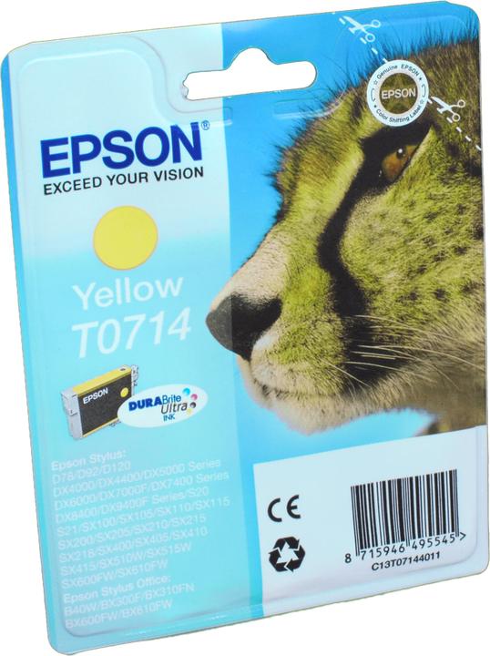 Epson T0714 DuraBrite Ultra (Y)