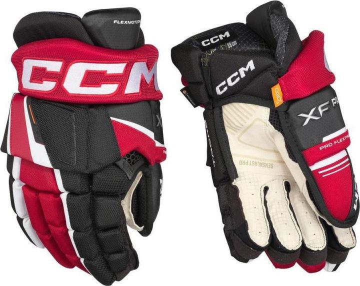 Produktbild CCM Tacks XF Pro SR Hockeyhandschuhe (Dunkelblau (Marineblau)/Weiss (68), SR 13"/33 cm) (13)