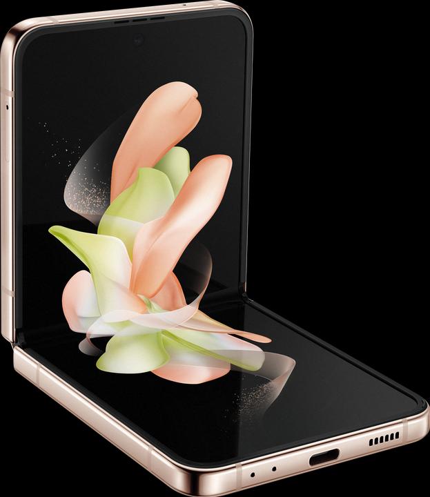 Productafbeelding Samsung Galaxy Z Flip4 EU (128 GB, Roze goud, 6.70", SIM + eSIM, 12 Mpx, 5G)