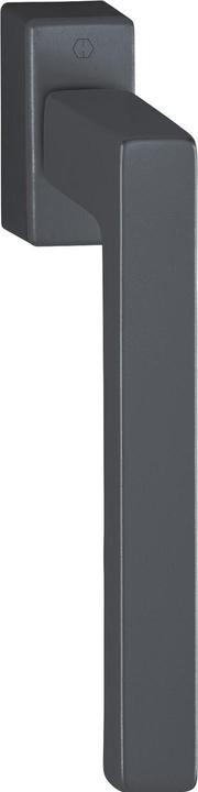 Produktbild Hoppe Parallel-Schiebe-/Kipp-Griff TOULON Secustik, Aluminium schwarz matt (Türgriff)