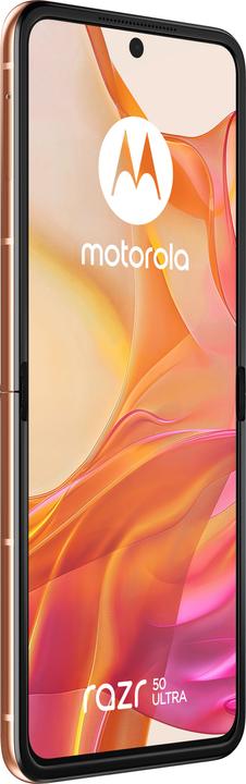 Immagine prodotto Motorola Razr 50 Ultra (512 GB, Peach Fuzz, 6.90", SIM + eSIM, 50 Mpx, 5G)