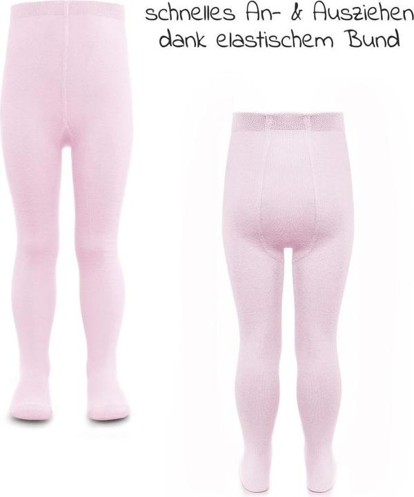 Immagine prodotto La Loona Collant per bambini LaLoona Collant per bambini 4 pezzi - rosa bianco - (62/68)