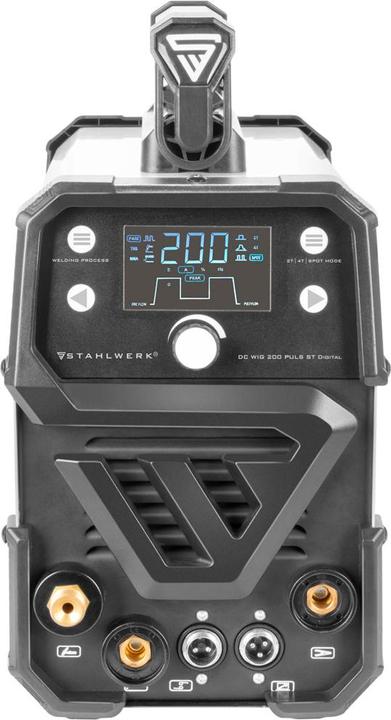 Actual product image Stahlwerk Welding machine DC TIG 200 Pulse ST Digital MMA Spot and pulse function