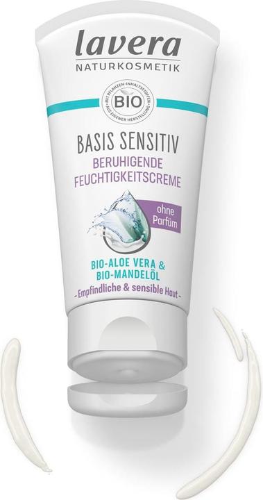 Immagine prodotto Lavera Crema idratante lenitiva crema base sensibile (50 ml)