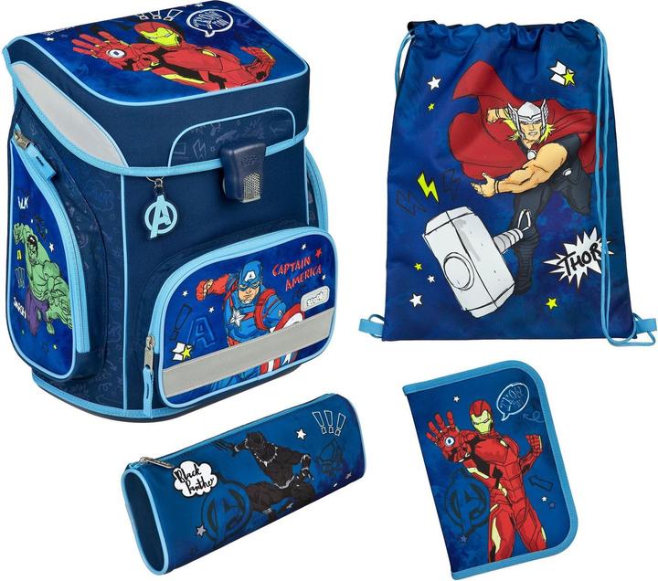 Actual product image Scooli Schulthek-Set 5-teilig Spiderman, 18 l, Altersempfehlung (18 l)