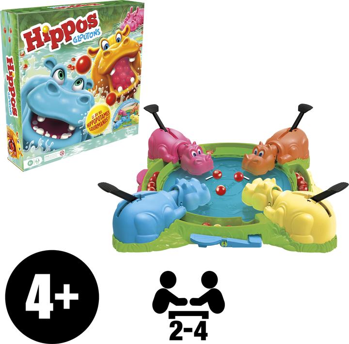 Image du produit Hasbro Gaming Hippos Gloutons (Français)
