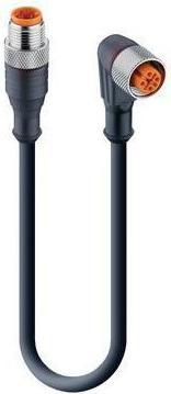 Actual product image Belden Lumberg Automation cable set, M12 plug, straight