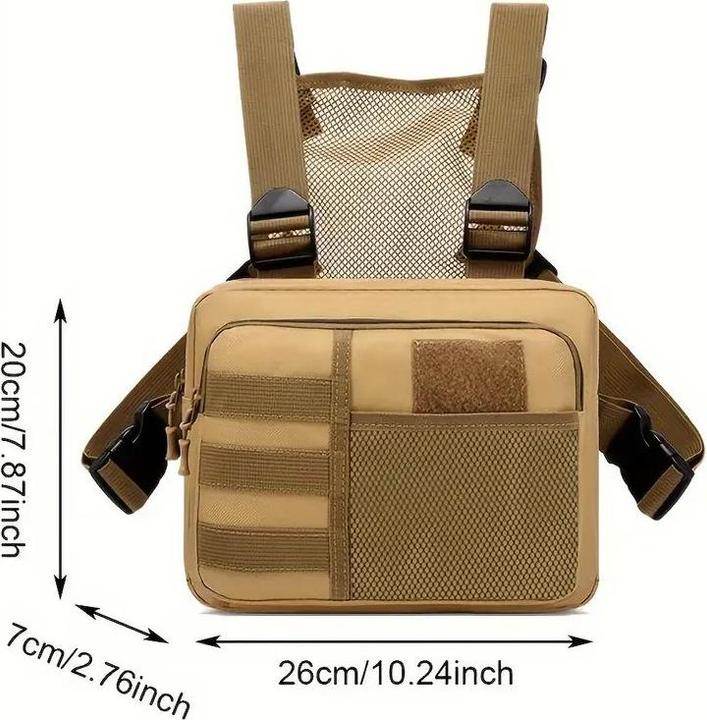 Actual product image Dema Tactical breast pocket belt pouch camouflage pattern camouflage