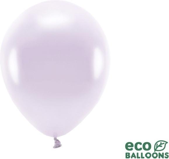 Produktbild Partydeco Eco Ballons Flieder metallic (10 x)