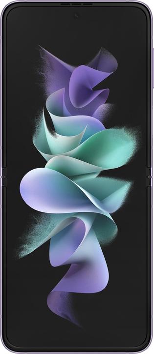 Actual product image Samsung Galaxy Z Flip3 5G EU (128 GB, Lavender, 6.70", SIM + eSIM, 12 Mpx, 5G)