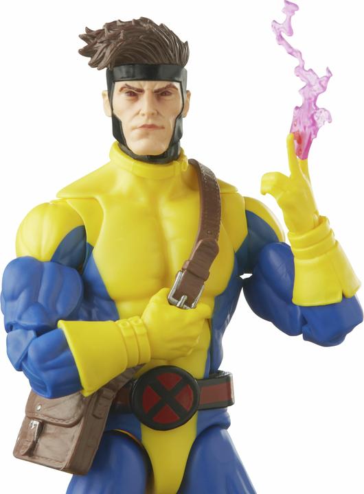 Actual product image Hasbro X-Men 60th Anniversary Marvel Legends pack 3 figurines Gambit, Marvel's Banshee, Psylocke 15 cm
