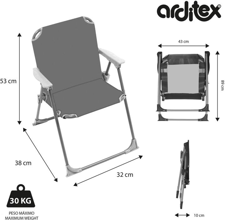Immagine prodotto Arditex Sedia da giardino per bambini Disney: Stitch (Seggiolone)