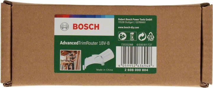 Produktbild Bosch Zubehör Adapter für Staubsauger für Advanced TrimRouter 18V, für Handfräsen