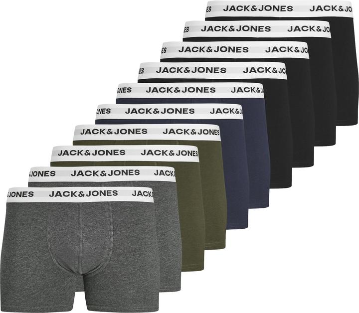 Jack & Jones 10er-pack Shorts Shorts (L, 10er Pack)