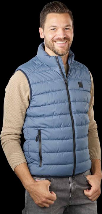 Image du produit Marc O'Polo Quilt Vest Stand-Up Collar Storm (S)