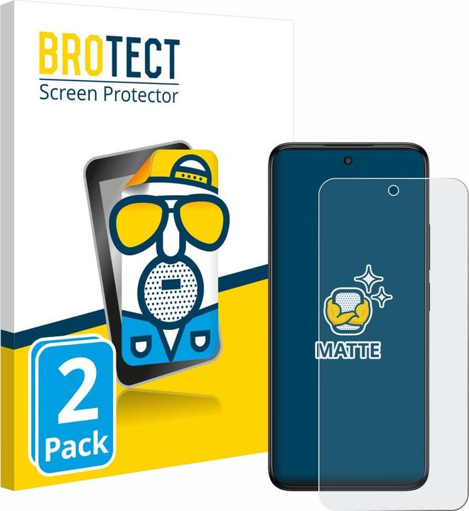Produktbild BROTECT Entspiegelungsfolie Displayschutz Displayschutzfolie Folie Matt (2 Stück, Xiaomi Redmi K60E 5G)