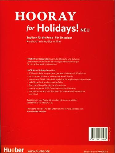 Immagine prodotto Hooray for Holidays! New : English for travel : for beginners (Inglese, Amy Partridge, Daniel Krasa, 2024)
