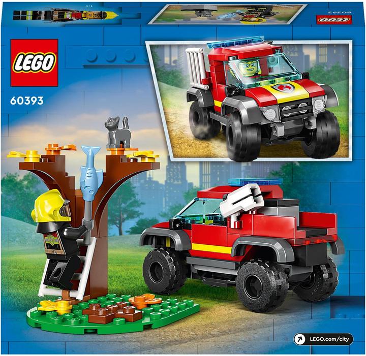 Produktbild LEGO Feuerwehr-Pickup (60393, LEGO City)
