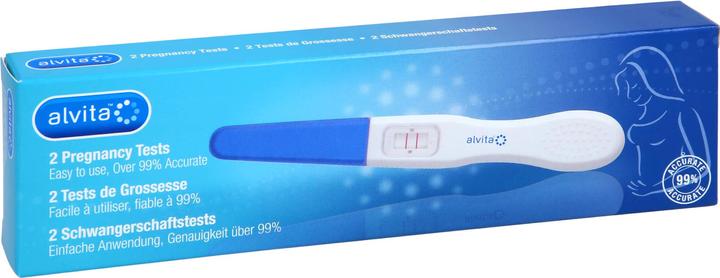 Actual product image Alvita Schwangerschaftstest, 2 St TES (2 x)