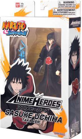 Produktbild Bandai ANIME HERO. NARUTO Sasuke Uchiha Taka Ver. Figur 17cm