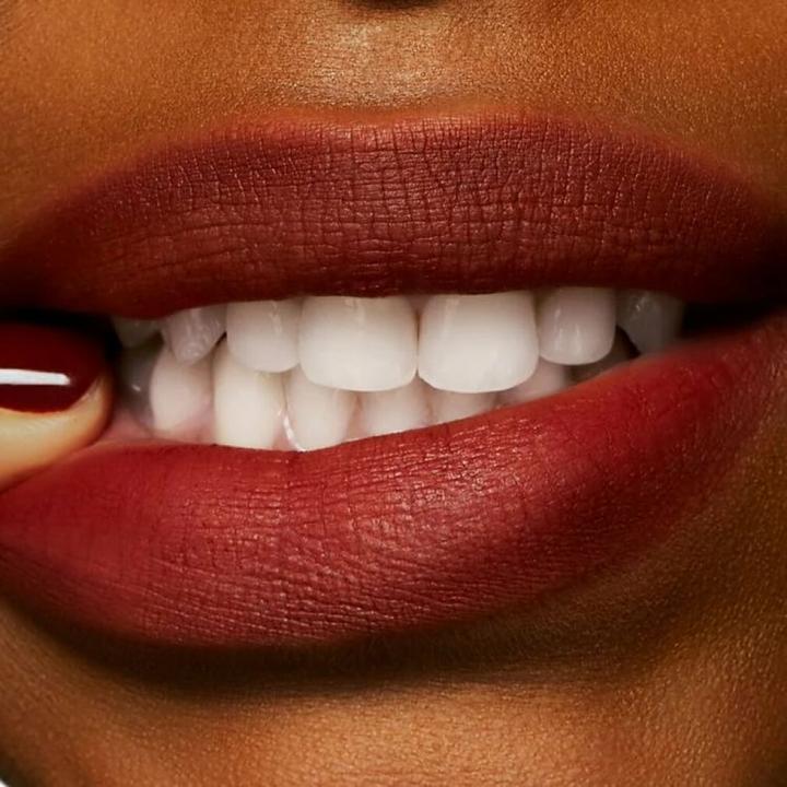Actual product image MAC Cosmetics Powder Kiss Lipstick (Marrakesh-mere)