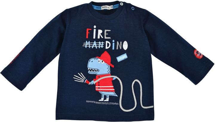 Produktbild Bondi Kleinkinder langarm Shirt Fire Dino (62)