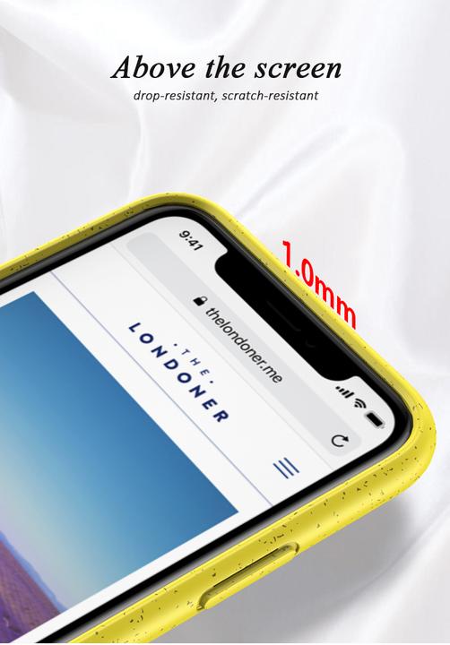 Produktbild cyoo BioCase - iPhone 11 - Türkis - Hard Case - Biologisch Abbaubar