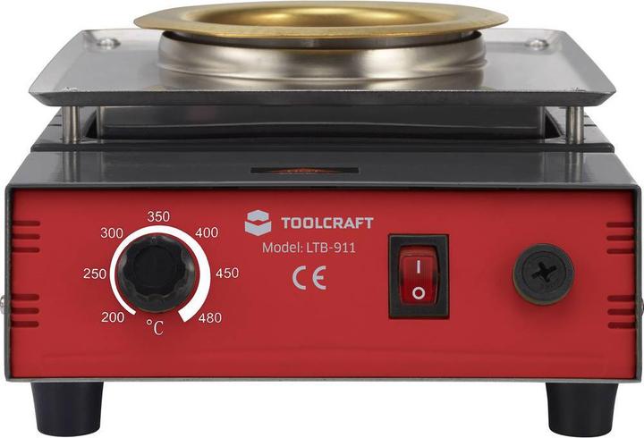 Actual product image Toolcraft Solder bath lead free 1350 g 80 mm (Solder bath)