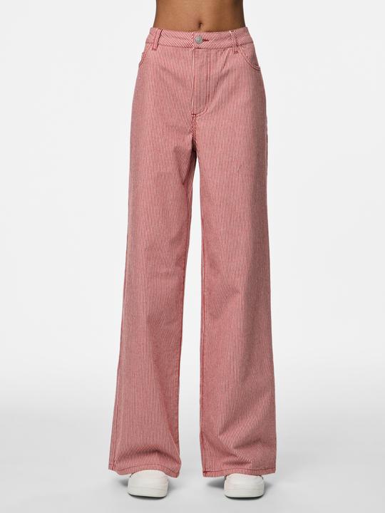 Produktbild Pieces PCBILLO MW GESTREIFTE Wide Fit Jeans (M)