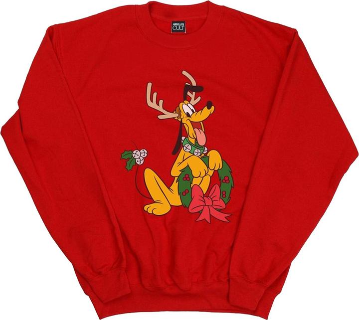 Immagine prodotto Disney Pluto Christmas Reindeer Felpa Uomo (XL)