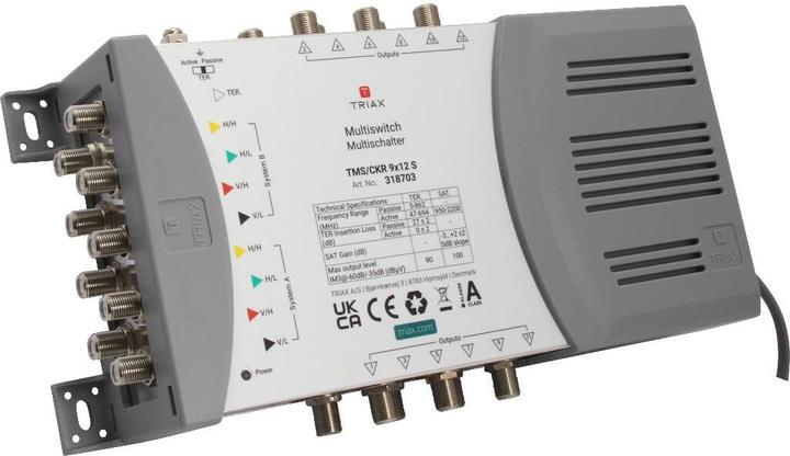 Immagine prodotto Triax TMS/CKR 9x12S DiSEqC multiswitch 9/12 (Multiinterruttori)