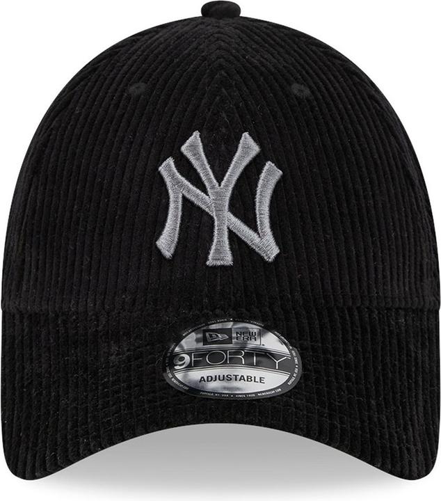 Immagine prodotto New Era 9Forty - Cappello a tracolla in velluto a coste larghe New York Yankees (Taglia unica)