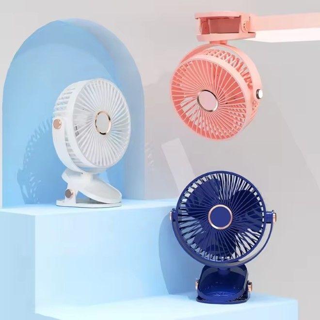 Produktbild MU Classic 6 Zoll Ventilator mit 5 Gewschwindigkeitsstufen und 1200mAh Akku (45 dB)