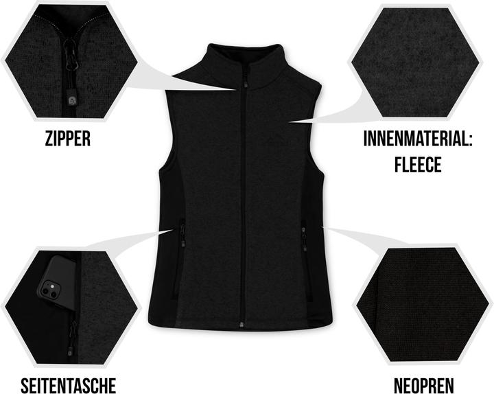 Produktbild Normani Damen Strickweste „Kashechewan“ - 8831 (XL)