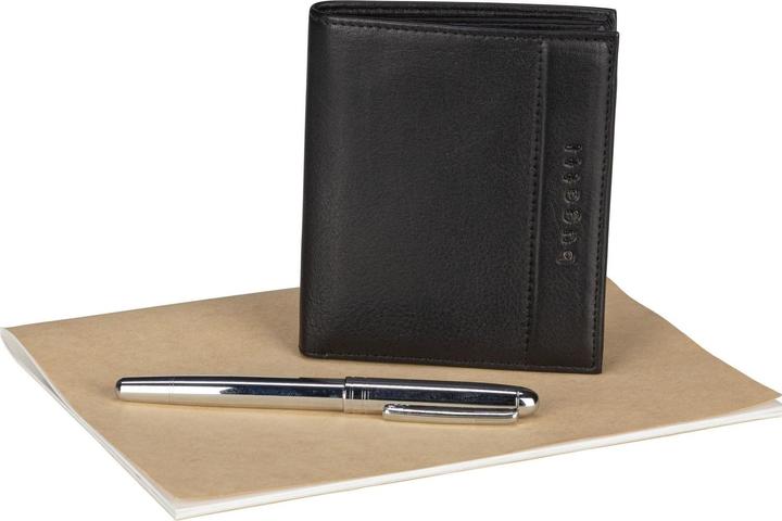 Actual product image Bugatti Nome wallet RFID protection leather 10 cm