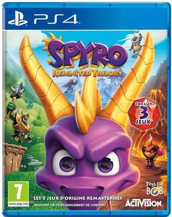 Produktbild Activision Spyro Reignited Trilogy (PS4, FR)