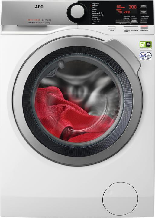Produktbild AEG Serie 8000 Ökomix FrontladerWaschmaschine 8 kgA ITModell (8 kg, Links)