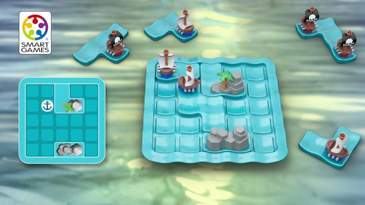 Immagine prodotto Smart Games Battaglia di pirati (Francese, Tedesco, Inglese, Italiano)