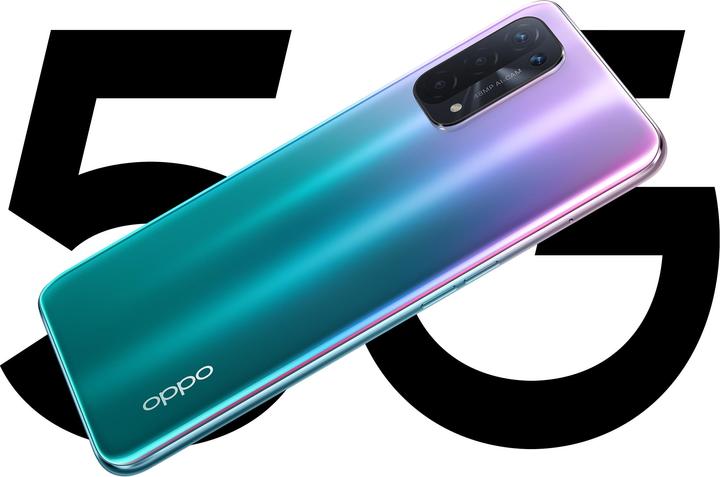 Image du produit OPPO A54 (64 Go, Fantastic Purple, 6.50", Double SIM, 48 Mpx, 5G)