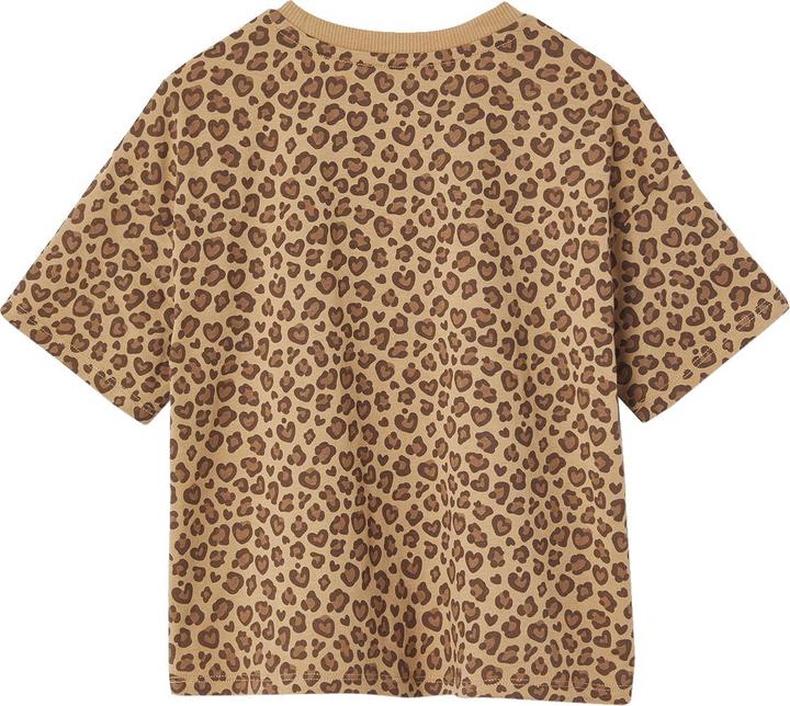 Actual product image Vertbaudet Bedrucktes Mädchen T-Shirt, leichte Oversized-Form (128)