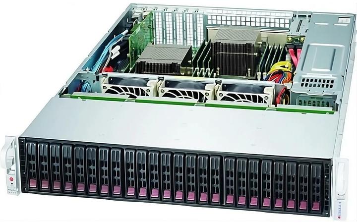 Productafbeelding Supermicro SC216BE1C-R920LPB: 19" serverbehuizing