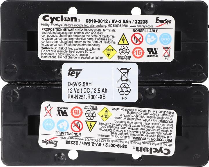 Produktbild Hawker Energy Hawker Enersys Cyclon 0819-0020, Pb2,5-12, Faston 4,8mm Anschluss, 12V, 2,5Ah (1 Stk., 2500 mAh)