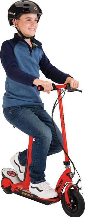 Actual product image Razor E-Scooter Power Core E100S Aluminum Red (17 km/h, 18 km, 120 W)