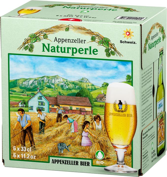 Produktbild Appenzeller Bier Naturperle Bio (6 x 33 cl)