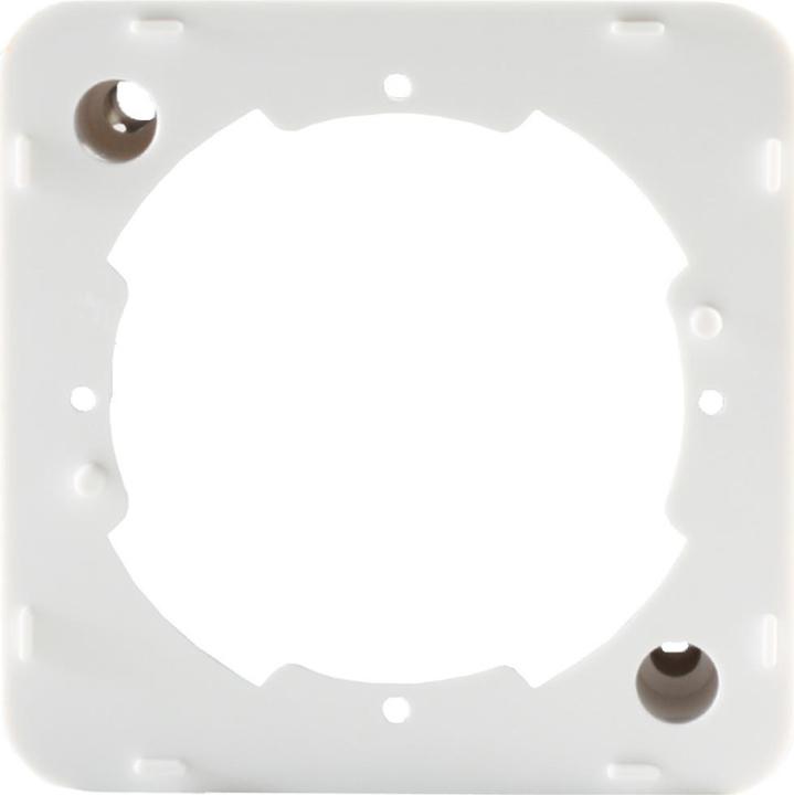 Actual product image Shiverpeaks ®-BASIC-S- surface-mounted frame for aerial sockets white (Antenna cable)