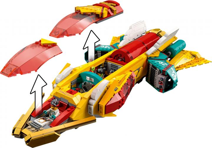 Produktbild LEGO Entdeckerraumschiff (80035, LEGO Monkie Kid, LEGO Seltene Sets)