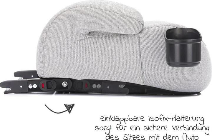 Actual product image Fillikid Booster seat with Isofix (Booster seat, ECE R129/i-Size Standard)