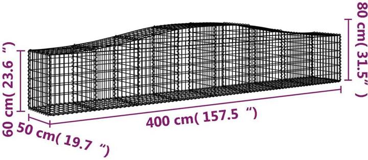 Actual product image VidaXL Gambion